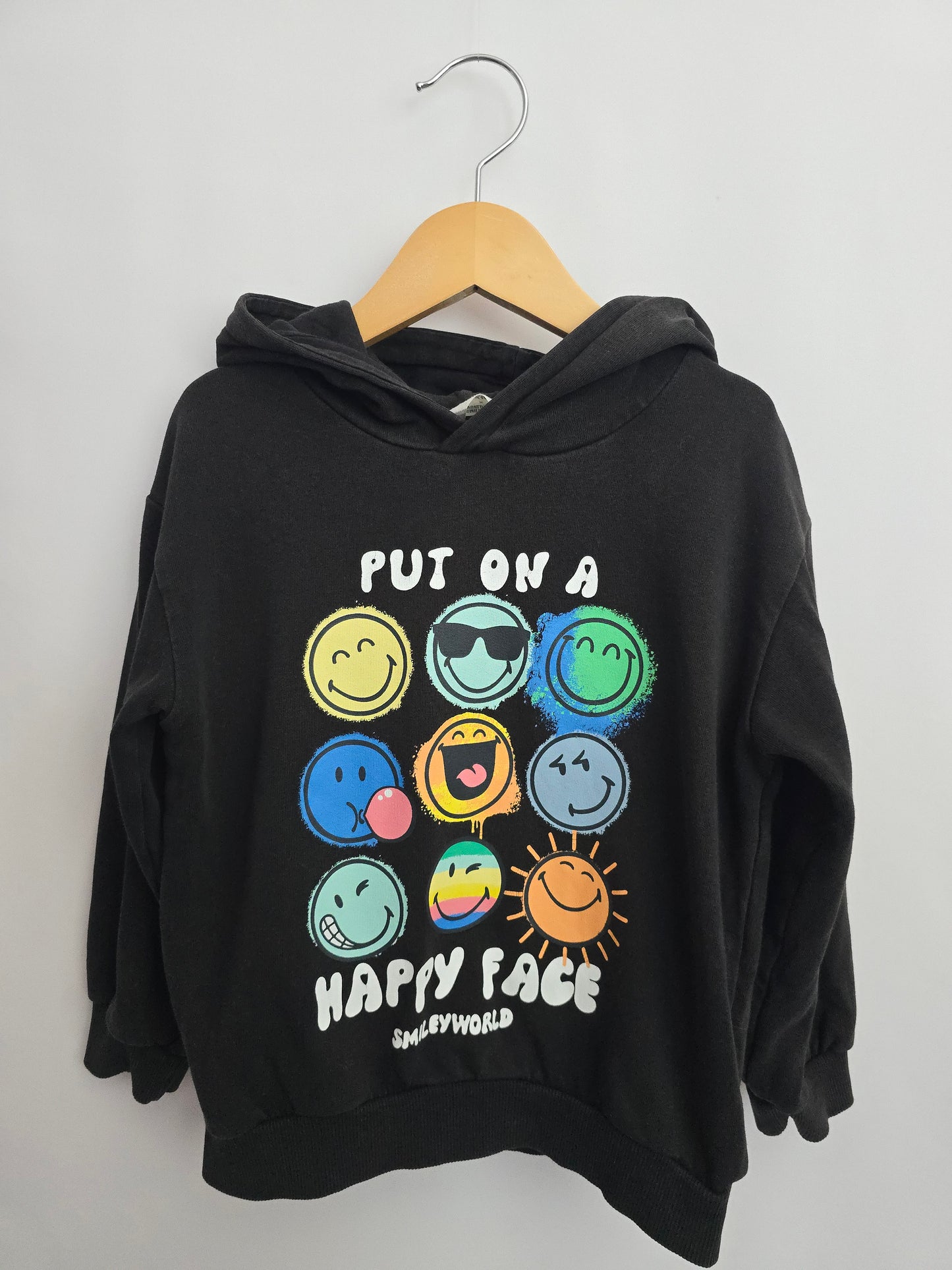 H&M Smiley World Hoodie • 4-6 years