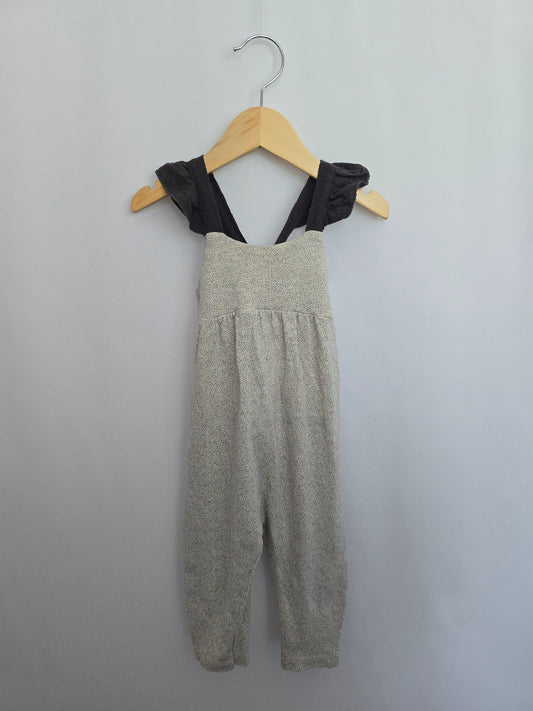 Zara Tiny Dot Romper • 12-18 months