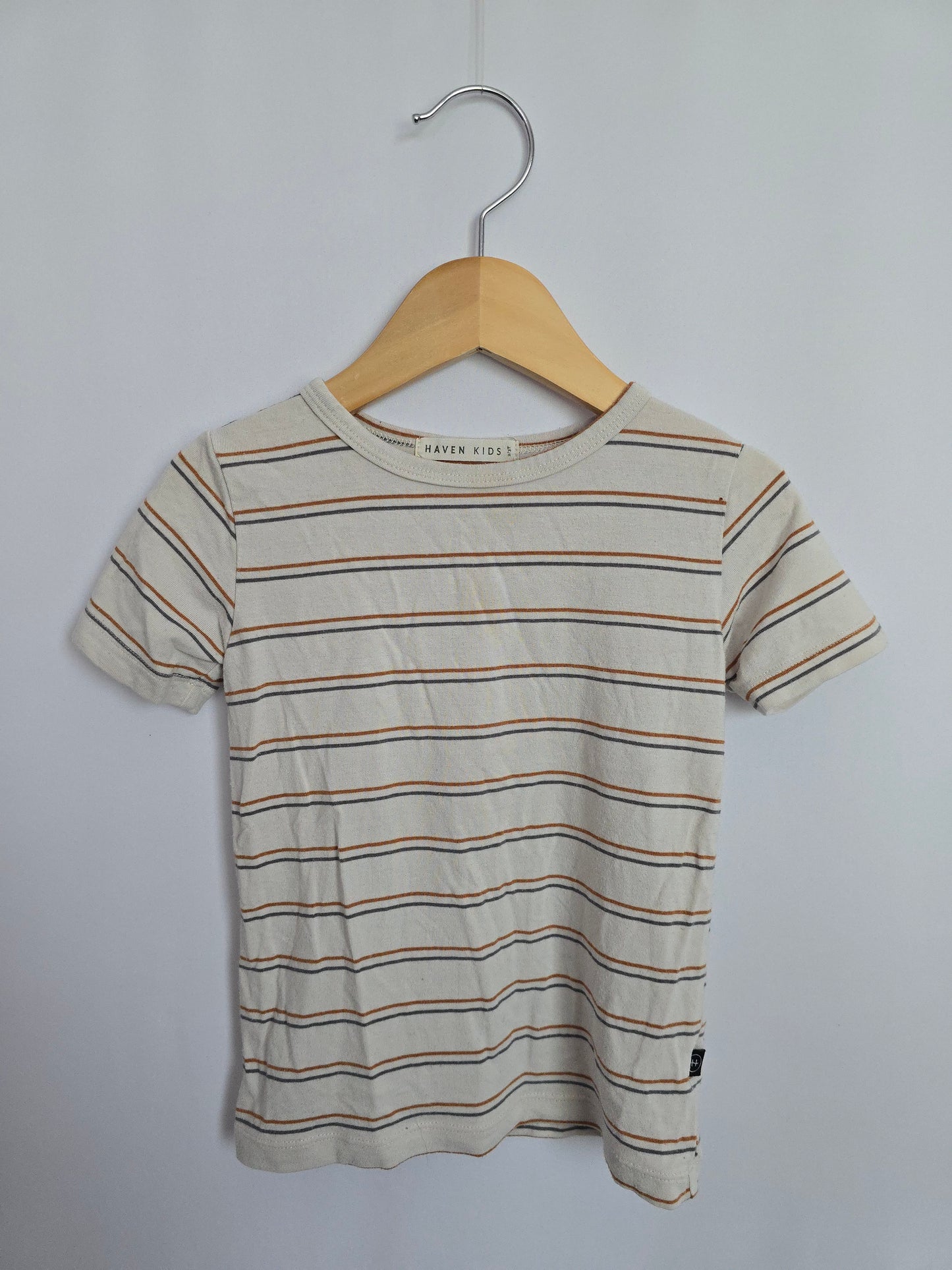 PLAY Haven Kids Striped Basic Tee (2) • 2-3 years