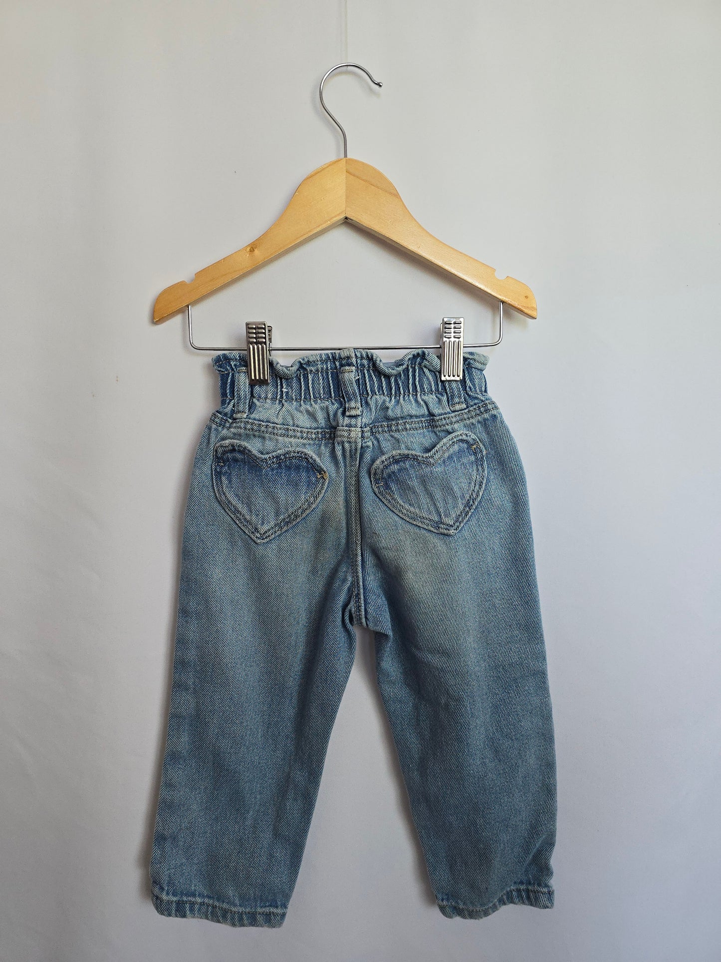 PLAY Zara Paperbag Waist Denim • 2 years