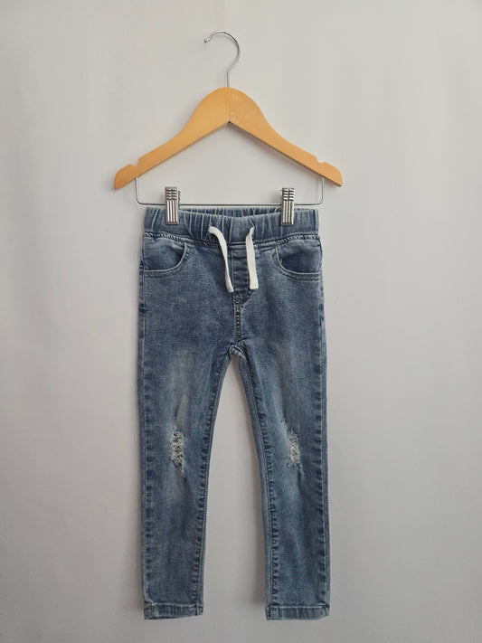 Little Bipsy Distressed Denim • 3-4 years