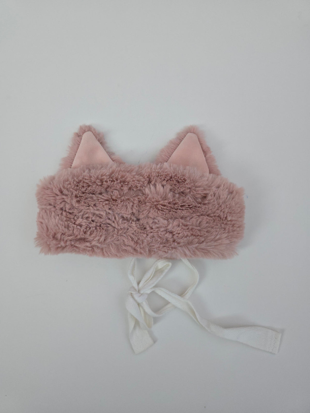 Wylde + Whim Dusty Rose Plush Cat Crown