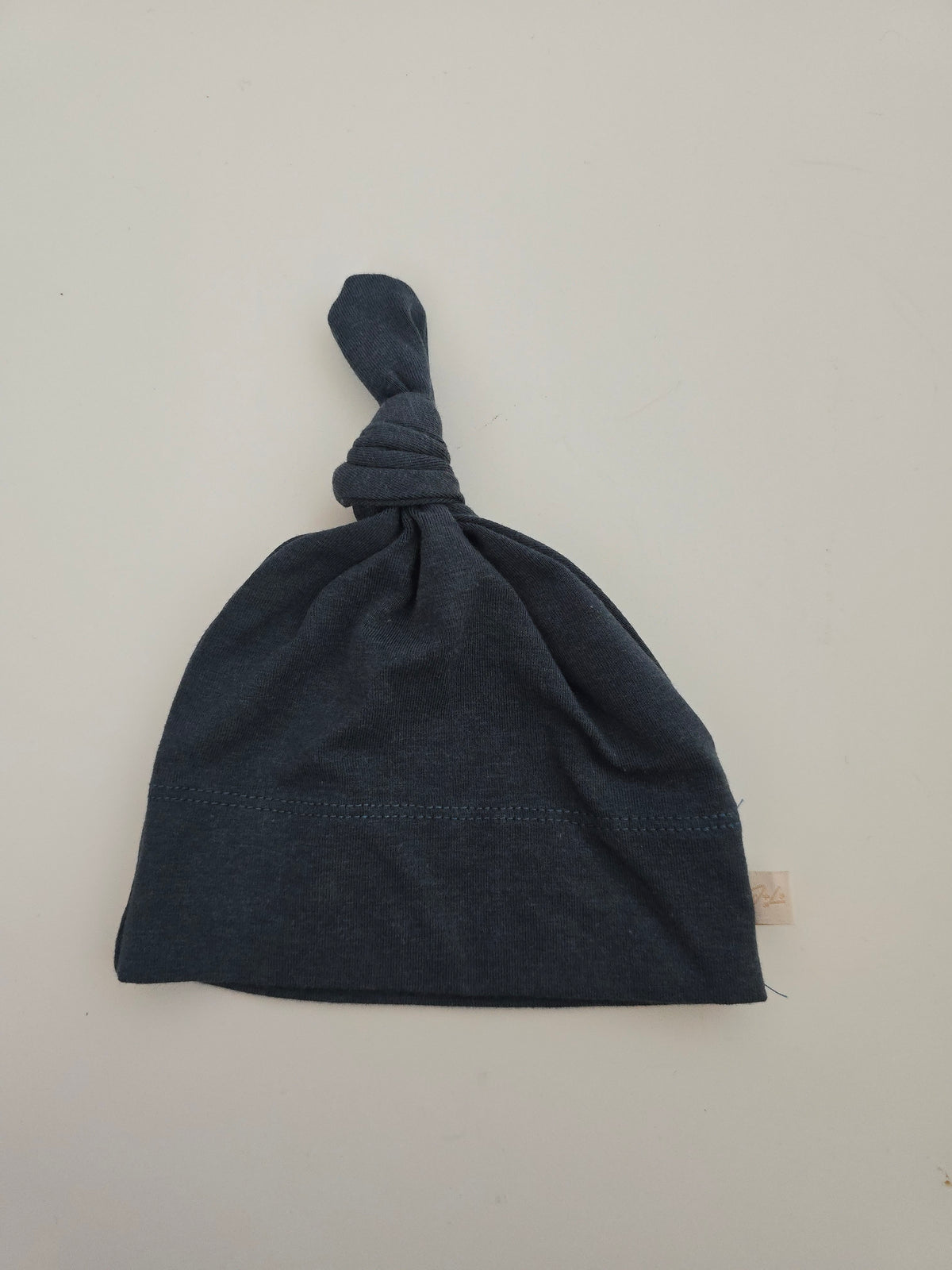 Jax & Lennon Blue Green Knotted Hat • Newborn