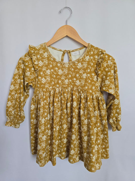 Jamie Kay Golden Floral Frankie Dress • 6 years