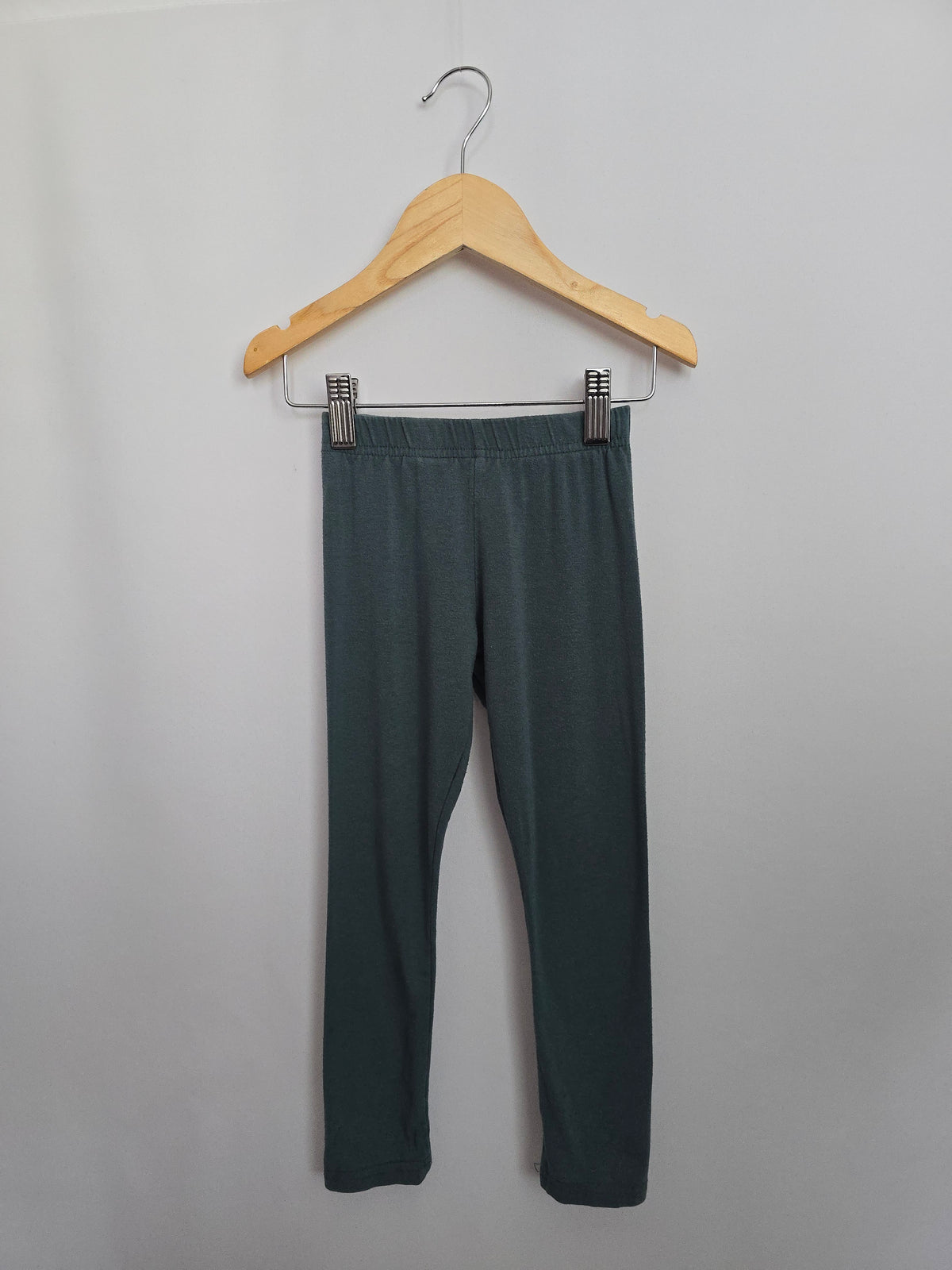 PLAY Tiny Button Apparel Eucalytpus Leggings • 2-3 years