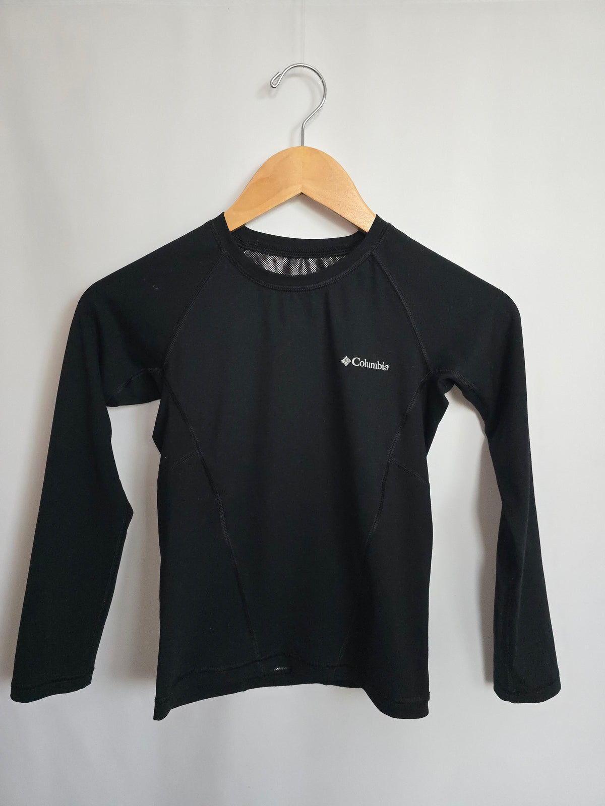 Columbia Black Base Layer Long Sleeve Shirt • 8 years