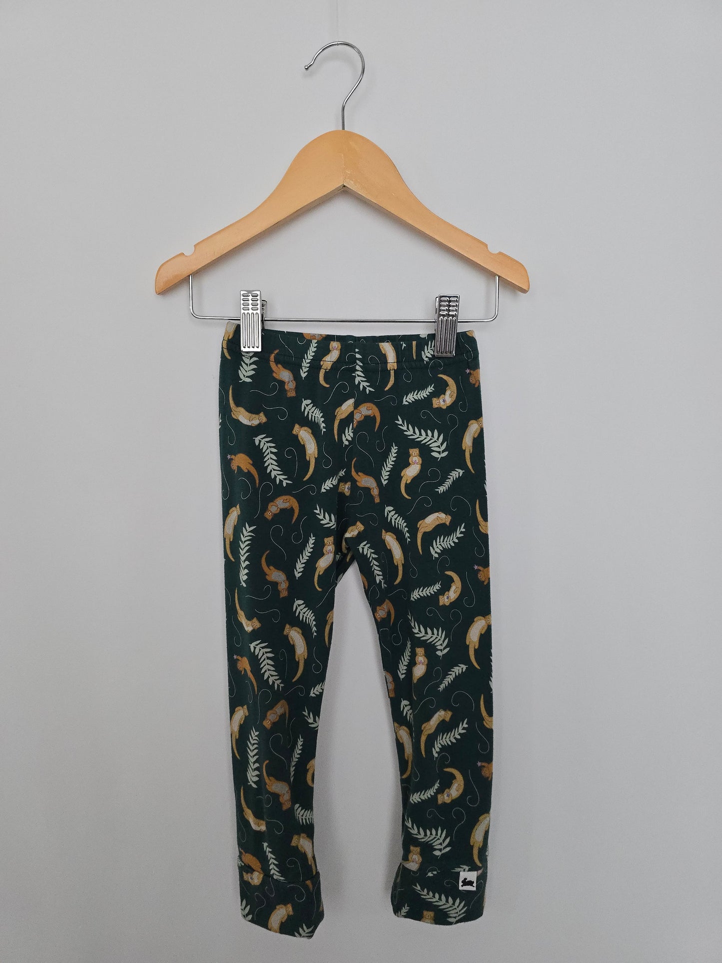 Little & Lively Sea Otter Leggings • 2T