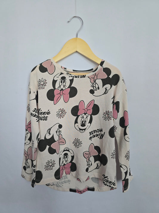 Minnie Mouse Long Sleeve Shirt • 5 years
