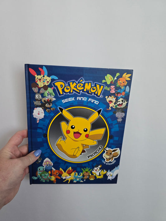 Pokemon Pikachu Seek & Find • Hardcover Book