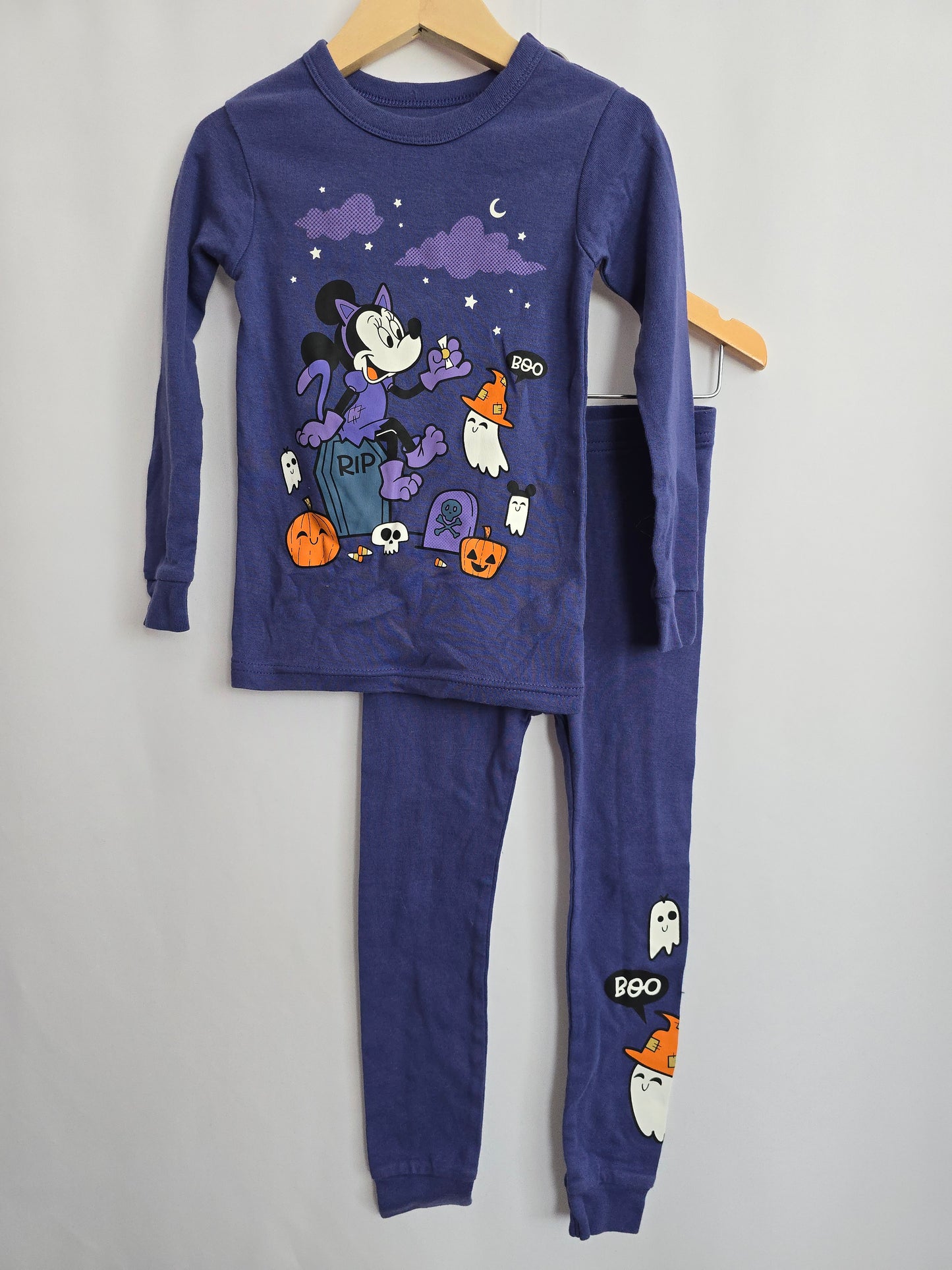 Gap x Disney Purple Minnie Pajama Set • 4 years