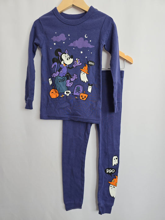 Gap x Disney Purple Minnie Pajama Set Organic Cotton • 4 years