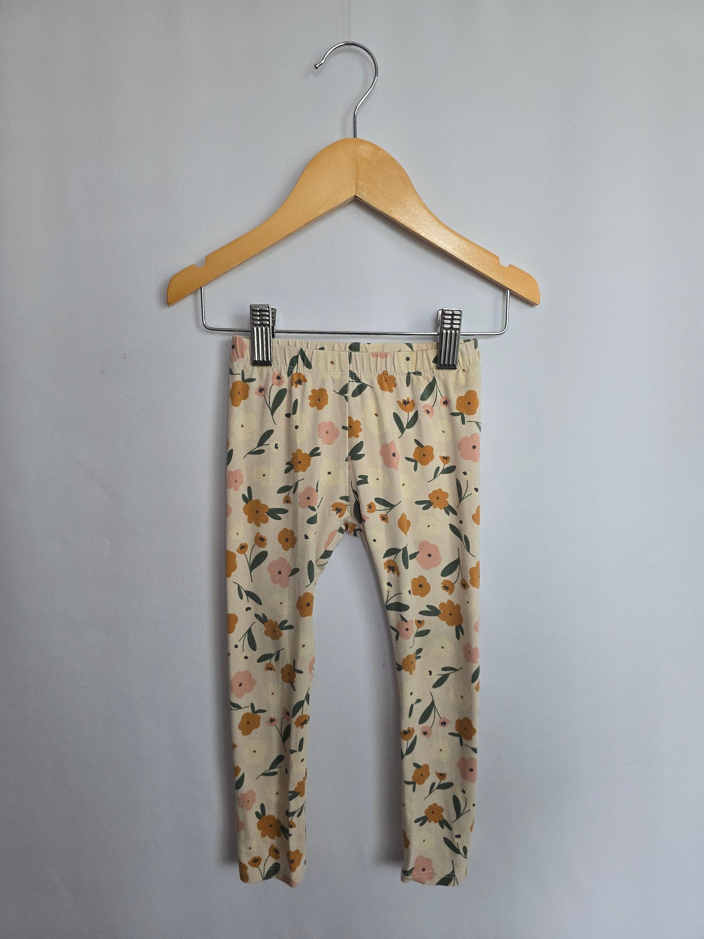 Jax & Lennon Summer Floral Leggings • 18-24 months