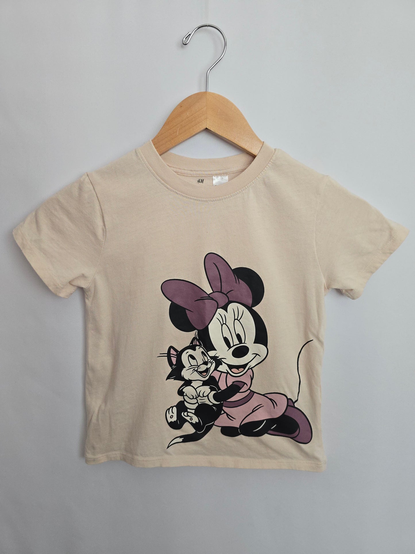 H&M Minnie & Figaro Tee • 6-8 years