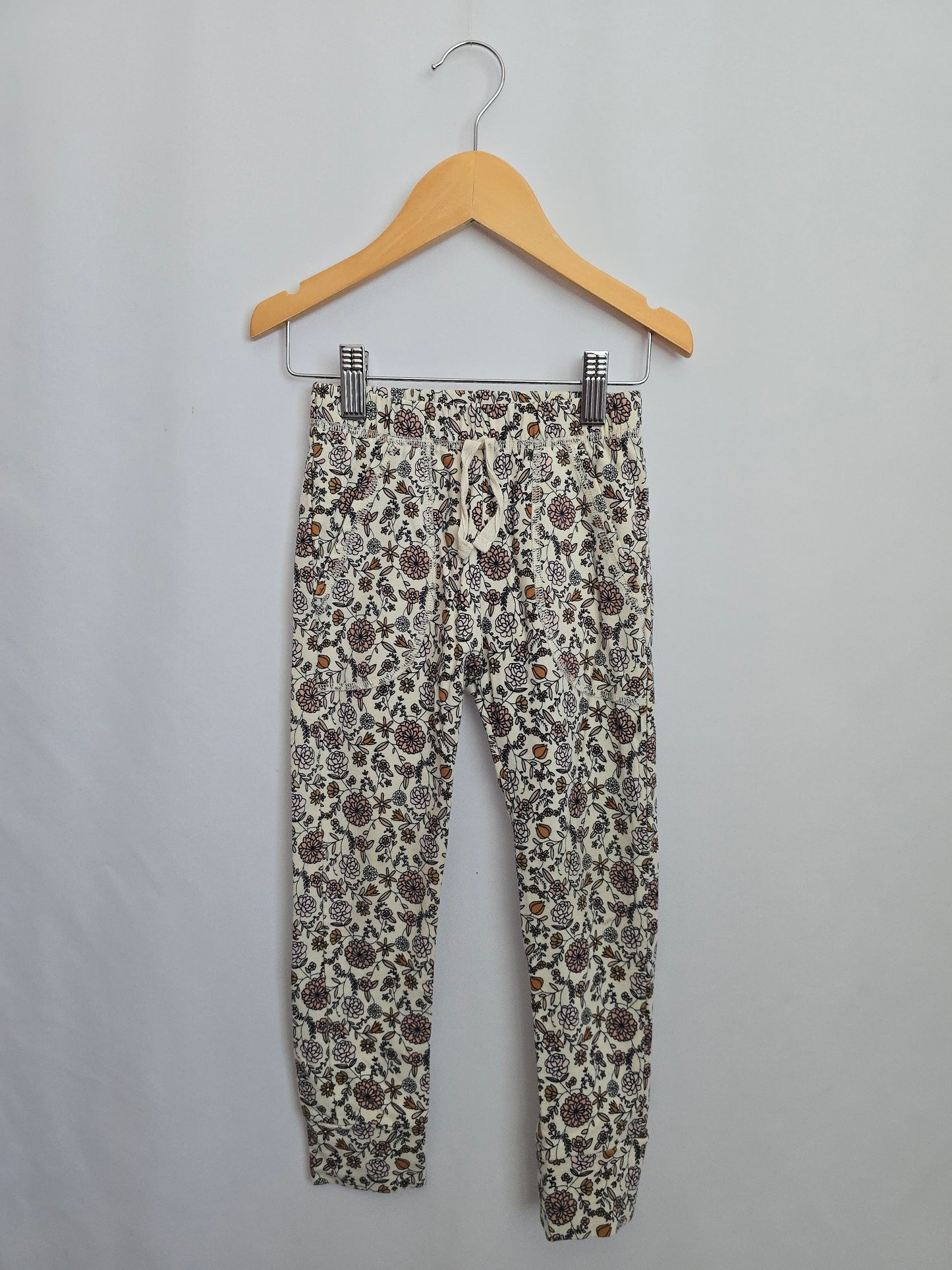 Jax & Lennon Floral Lounge Pants • 3-4 years