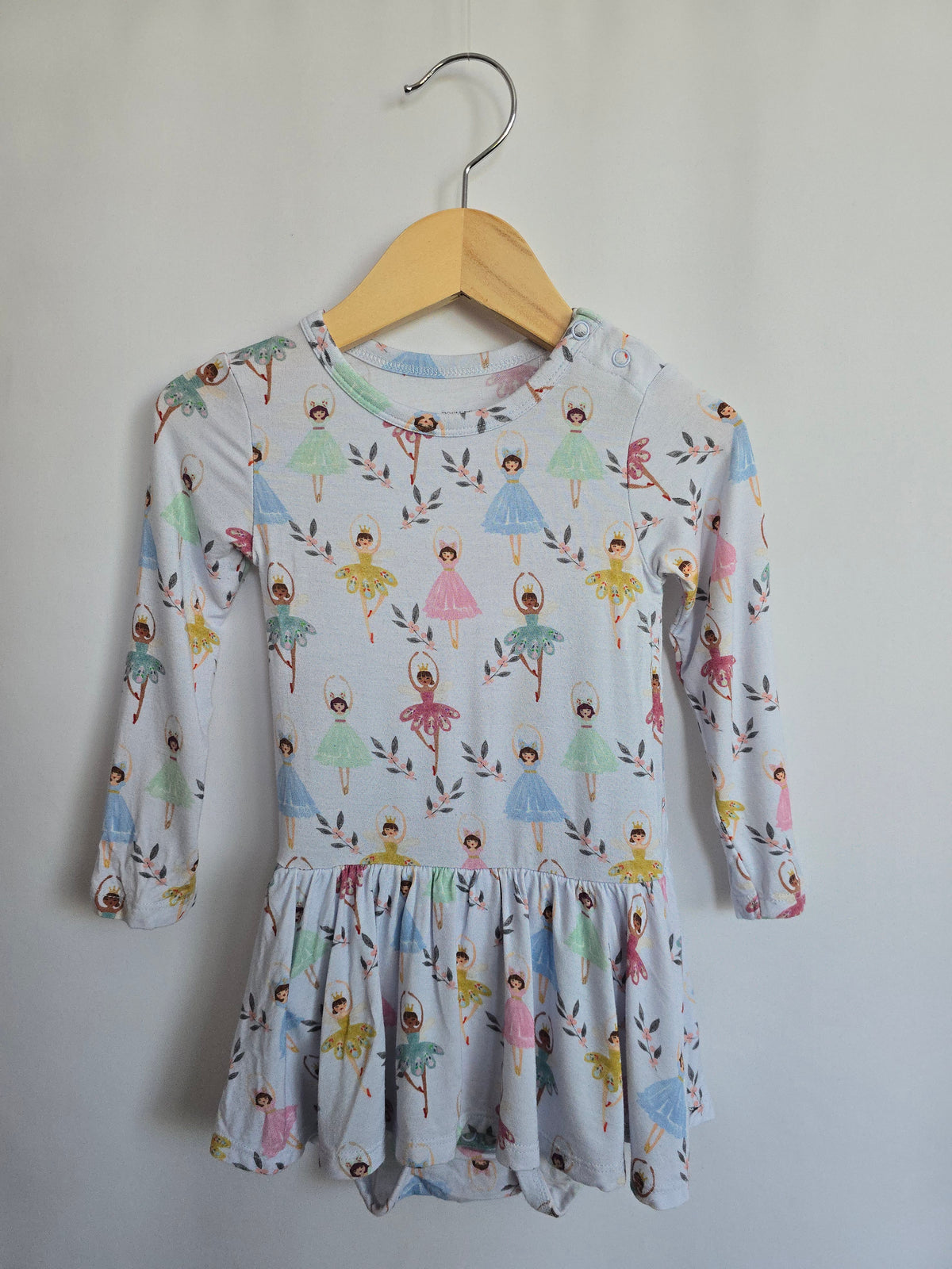 Posh Peanut Ballerina Twirl Bodysuit • 18-24 months