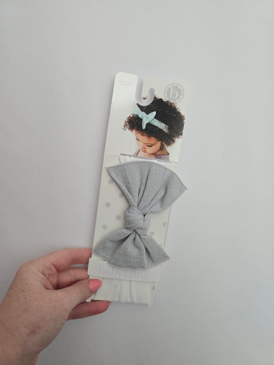 NEW Baby Bling Glitter Classic Knot Headband