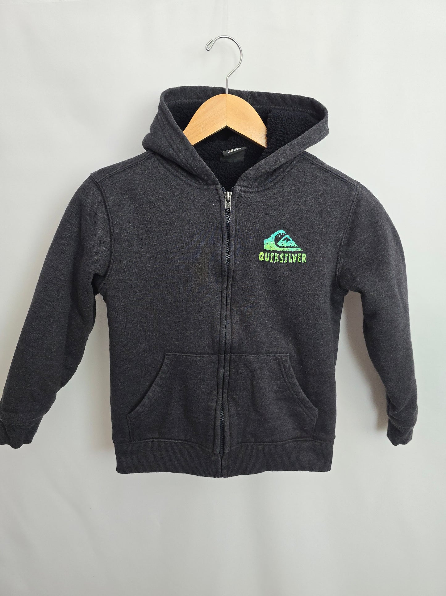 Quiksilver Fleece Lined Sweater • 7-8 years