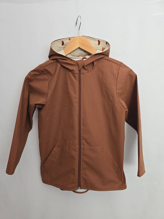 Jax & Lennon Chestnut Raincoat • Youth Medium 8-9 years