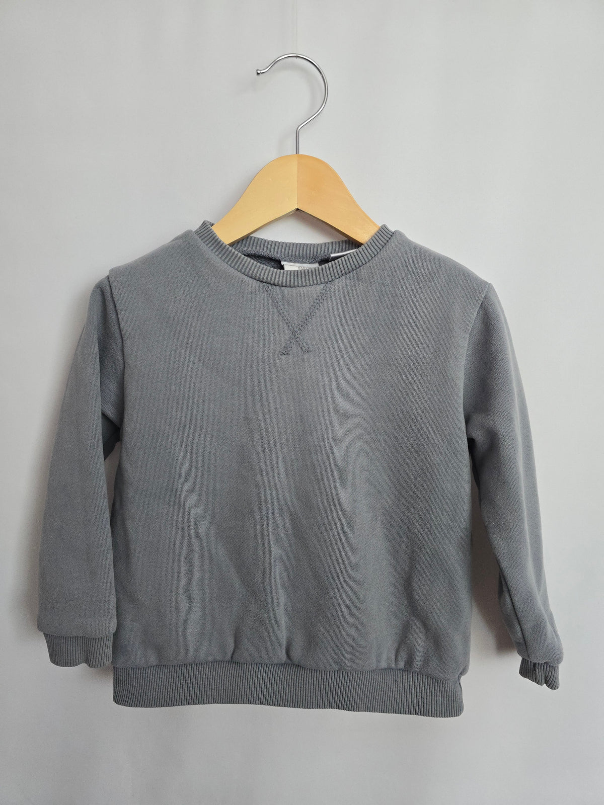 PLAY Zara Blue Crewneck • 3-4 years