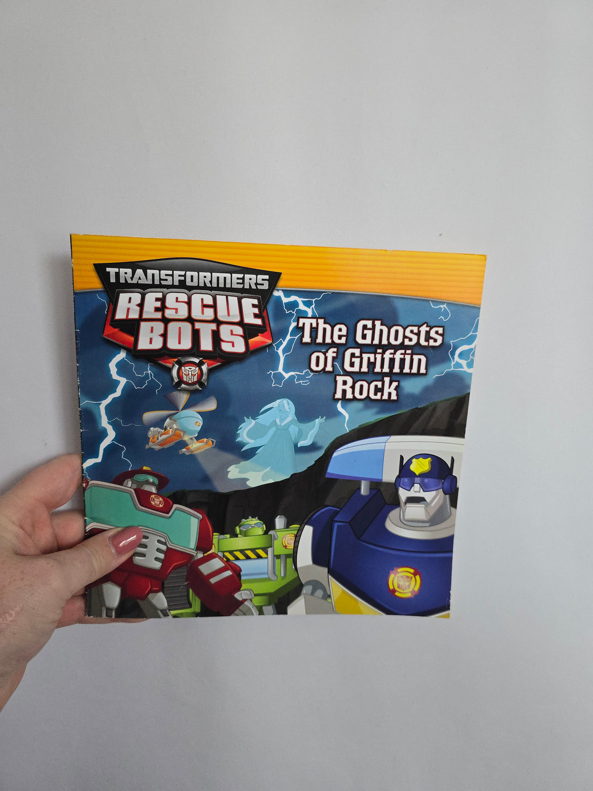 Transformers Rescue Bots The Ghosts Of Griffin Rock • Softcover Book