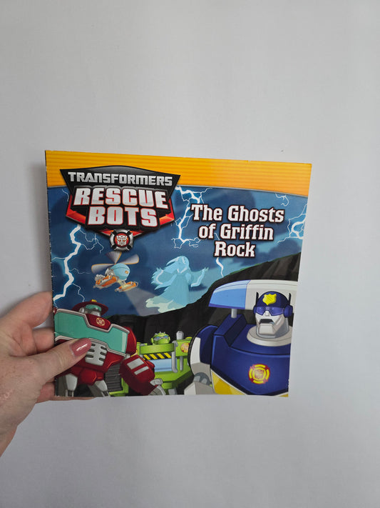 Transformers Rescue Bots The Ghosts Of Griffin Rock • Softcover Book