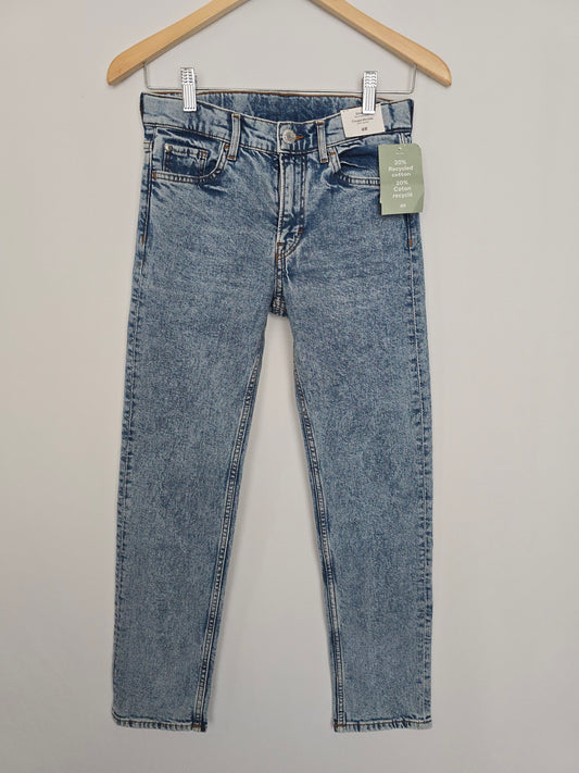 NEW H&M Medium Wash Slim Fit Jeans • 11-12 years