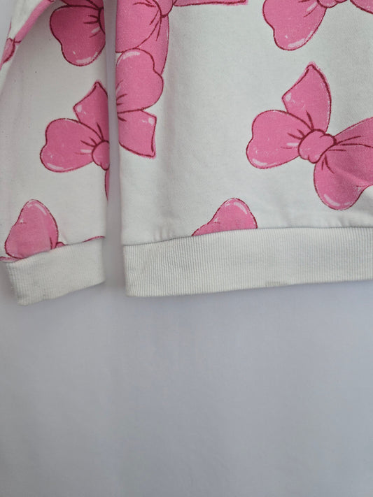 H&M Bows Crewneck • 8-10 years