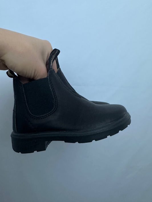 NEW Blundstone Black Leather Boots • AUS9C/US10C