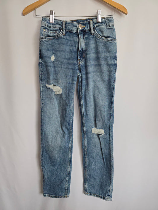 H&M Medium Wash Slim Fit Denim • 11-12 years
