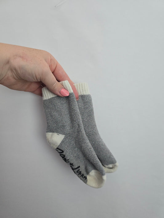 Jax & Lennon Cozy Socks Grey • 2-4 years