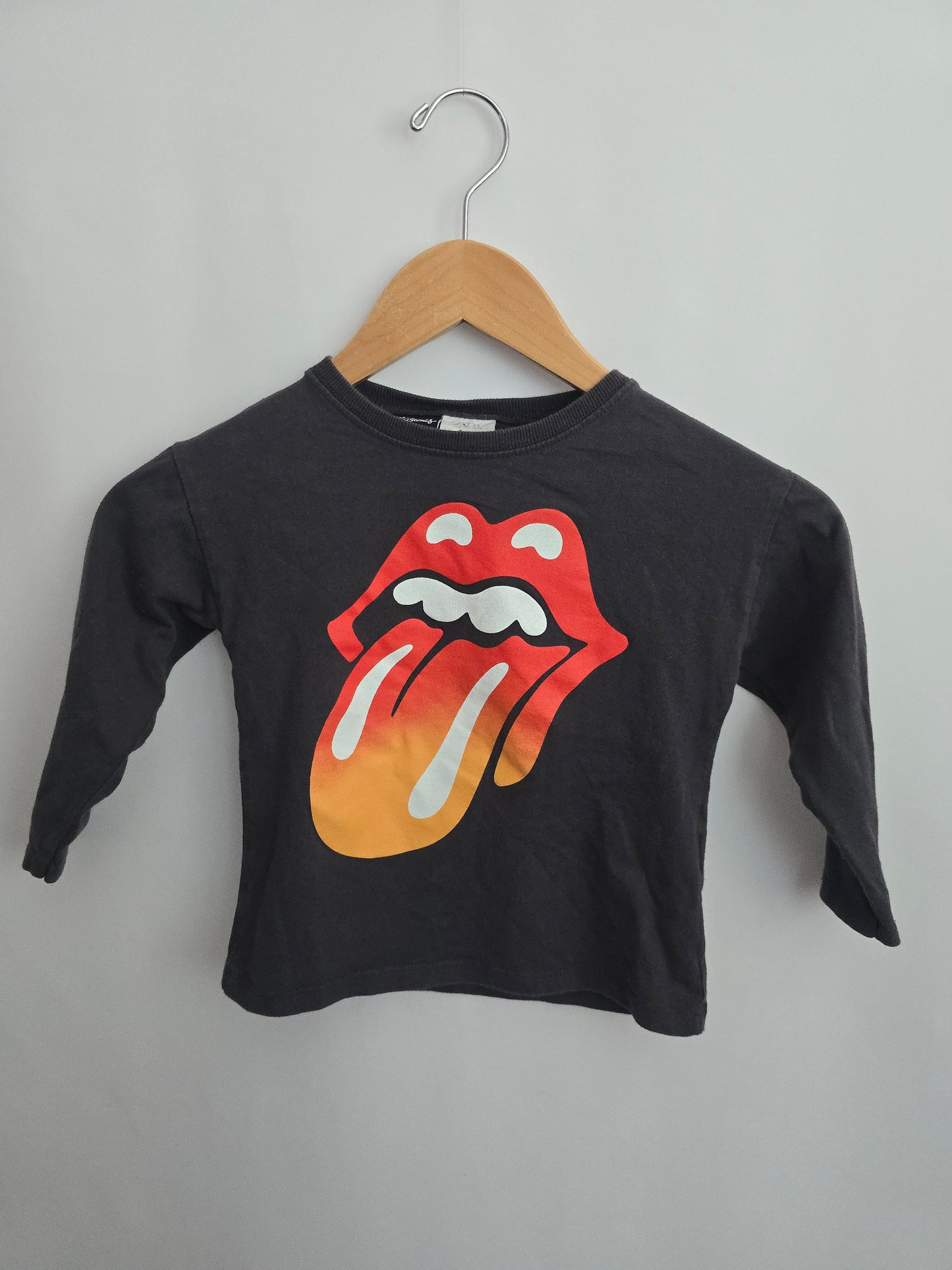 Zara x The Rolling Strones Long Sleeve Tee • 4 years
