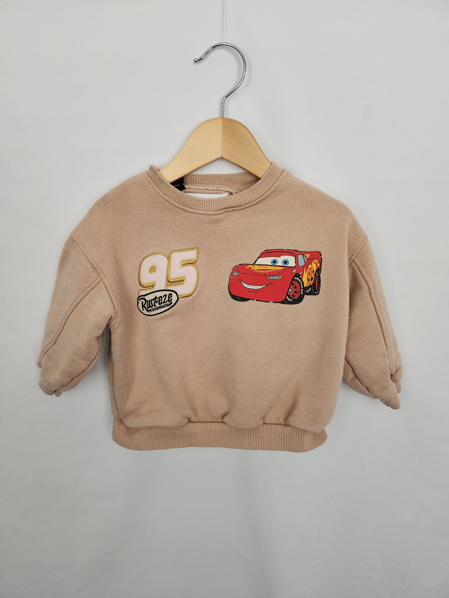 Zara x Cars Lightening McQueen Crewneck • 2 years