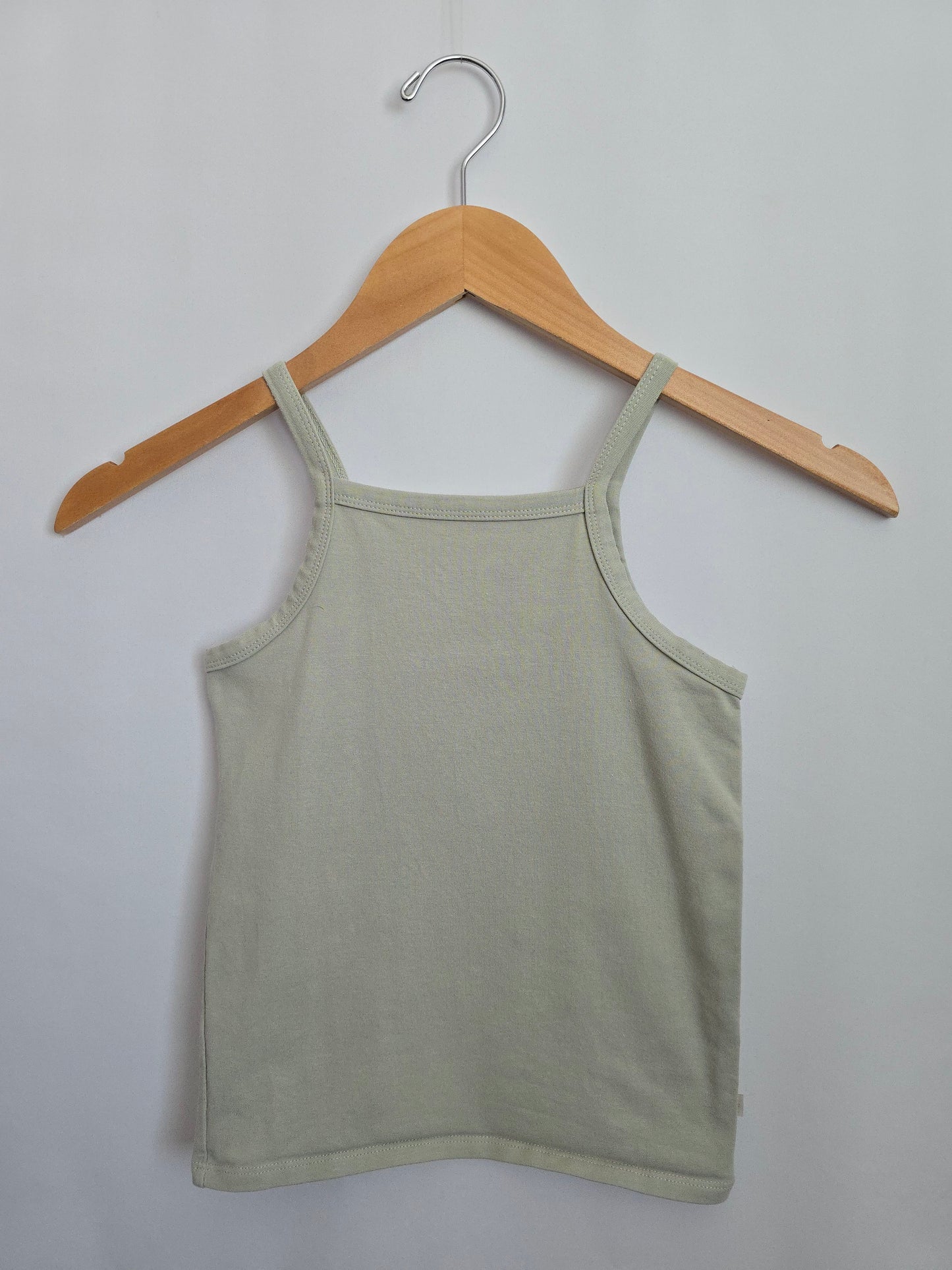 Jax & Lennon Sea Mist Fitted Tank • 5-6 years