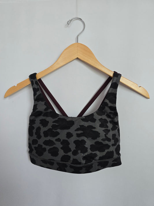 Lululemon Grey Spots Energy Bra • Medium 6