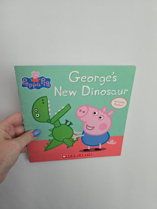 PeppaPig George's New Dinosaur • Softcover Book