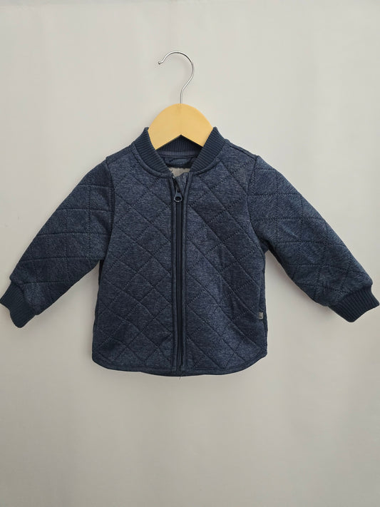 Wheat Thermo Navy Jacket • 12 months