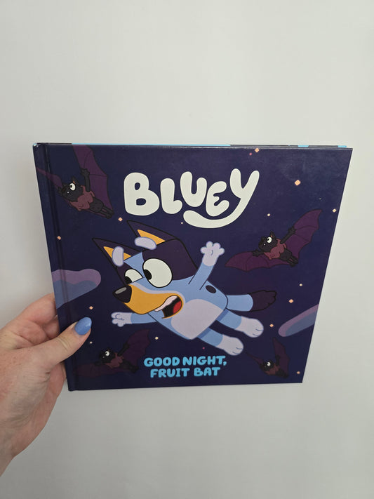 Bluey Goodnight FruitBat • Hardcover Book