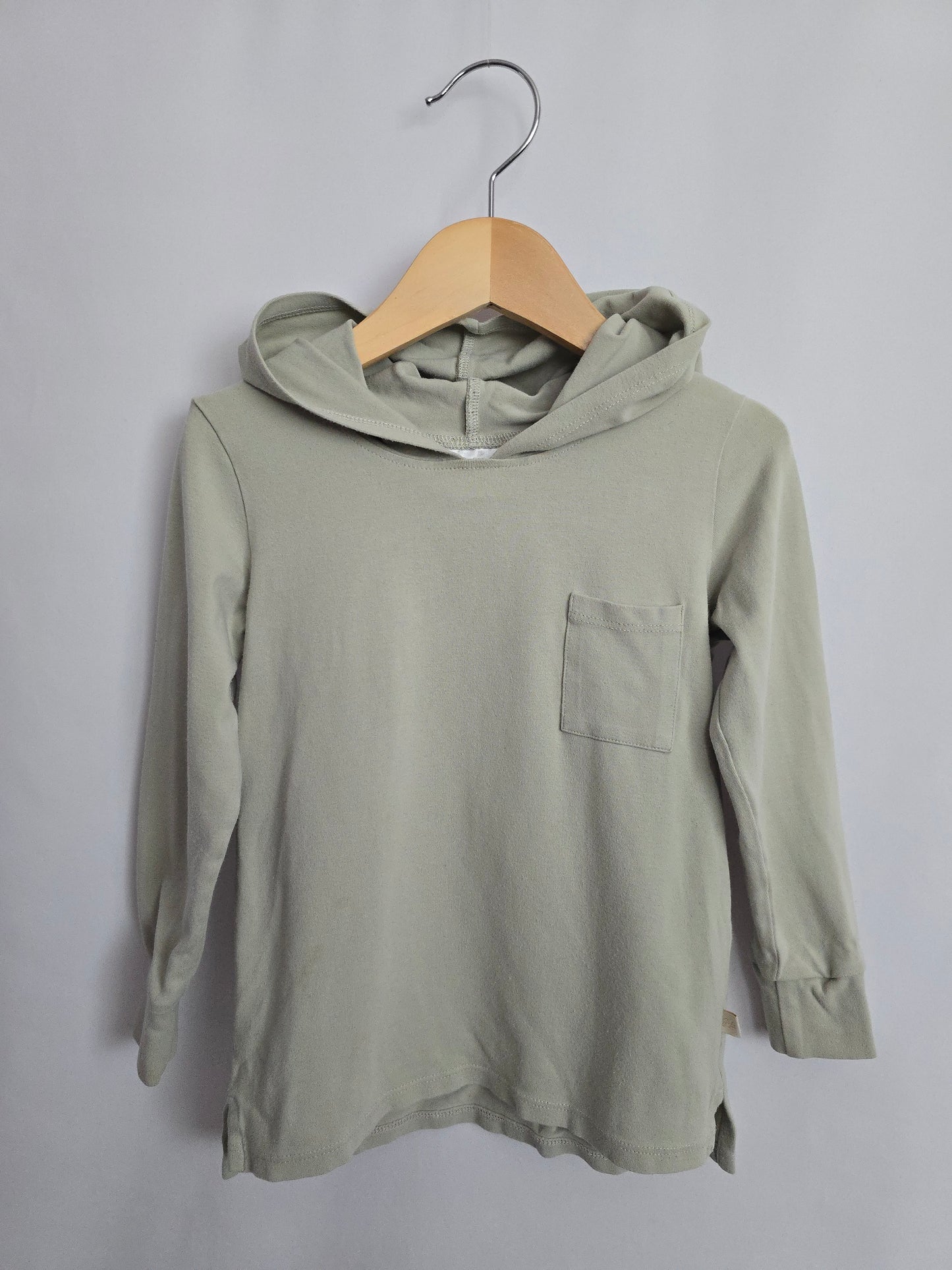 PLAY Jax & Lennon Seafoam Pocket Hoodie • 2-3 years