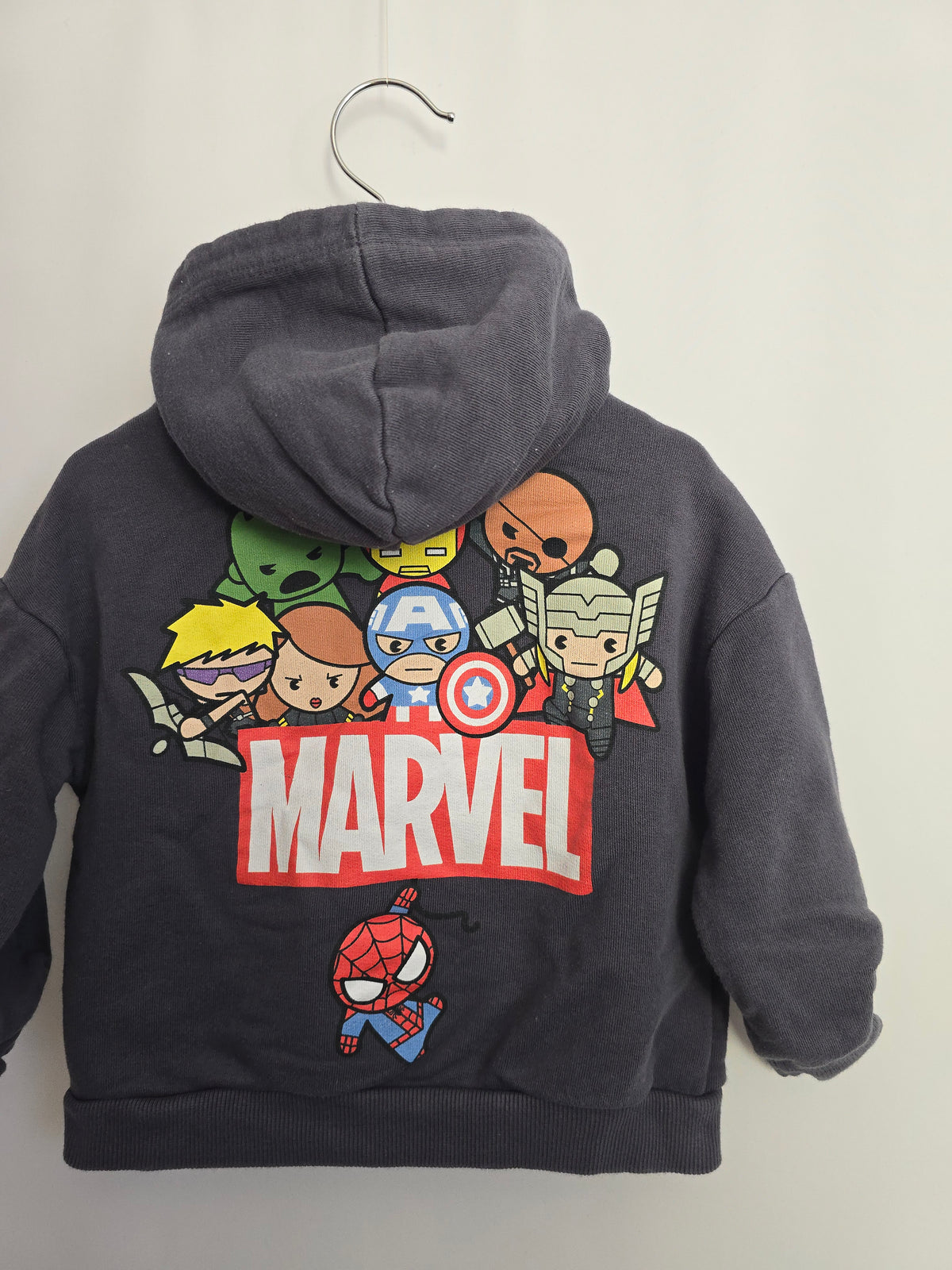 Zara Marvel Character Hoodie • 2-3 years