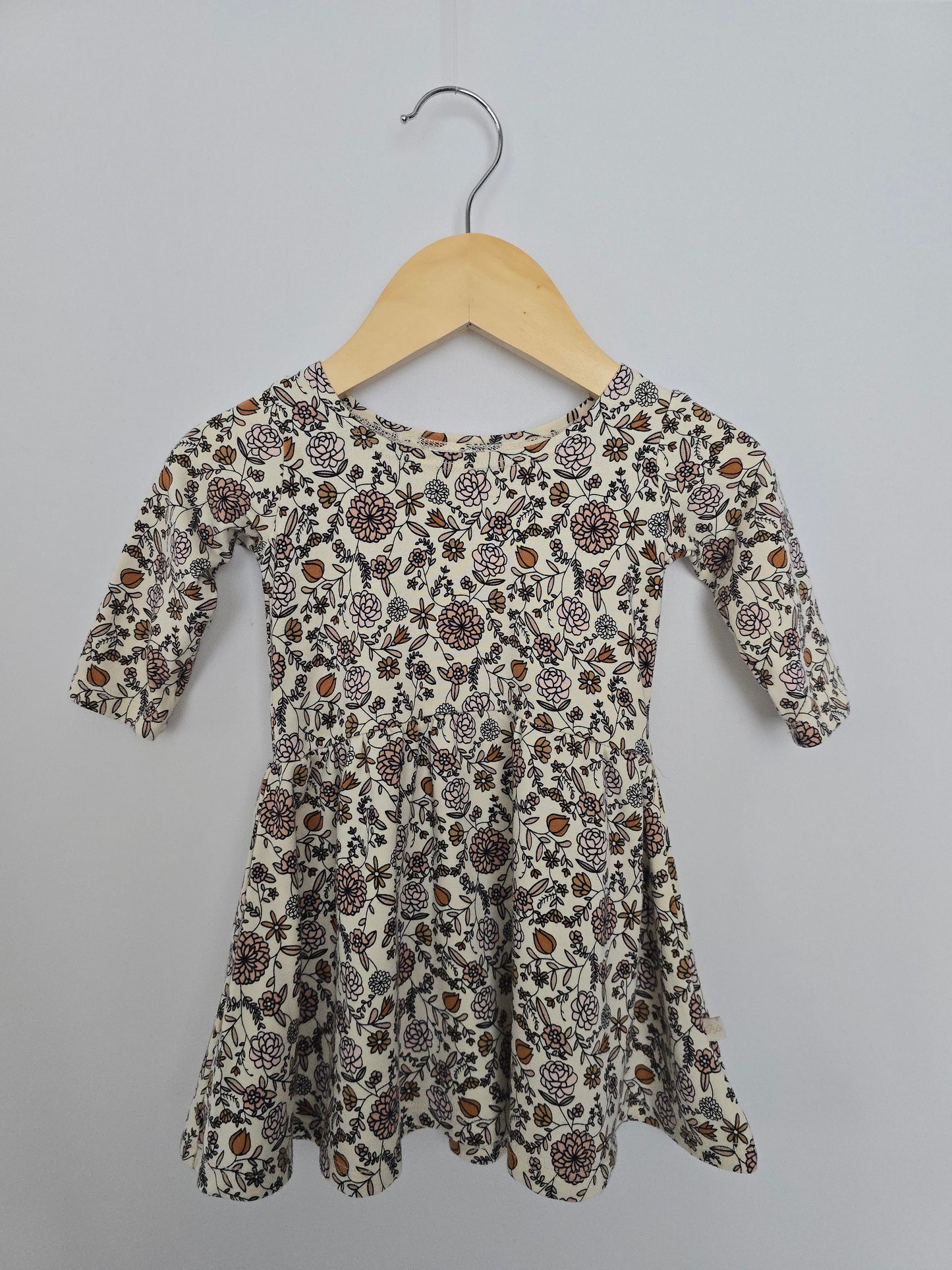 Jax & Lennon Floral Twirl Dress • 6-12 months