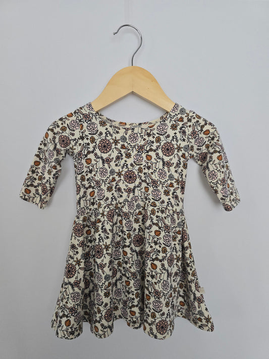 Jax & Lennon Floral Twirl Dress • 6-12 months