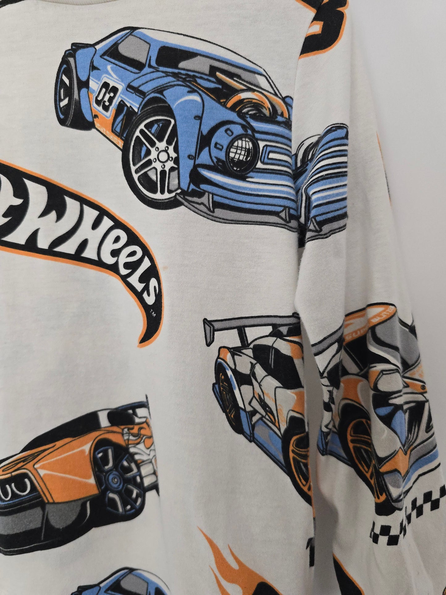 H&M Hot Wheels Long Sleeve Tee • 2-4 years