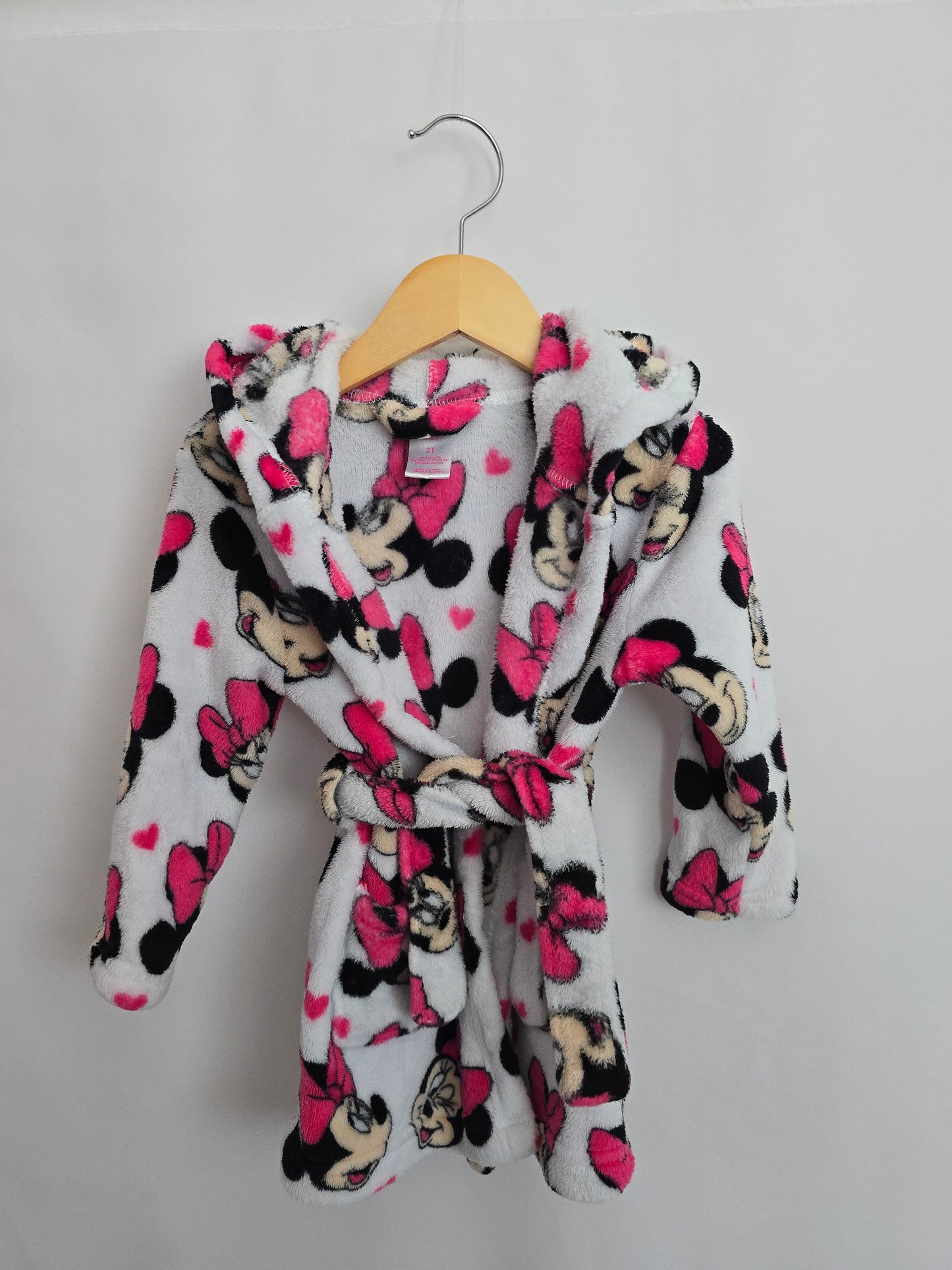 H&M Minnie Fleece Robe • 2 years