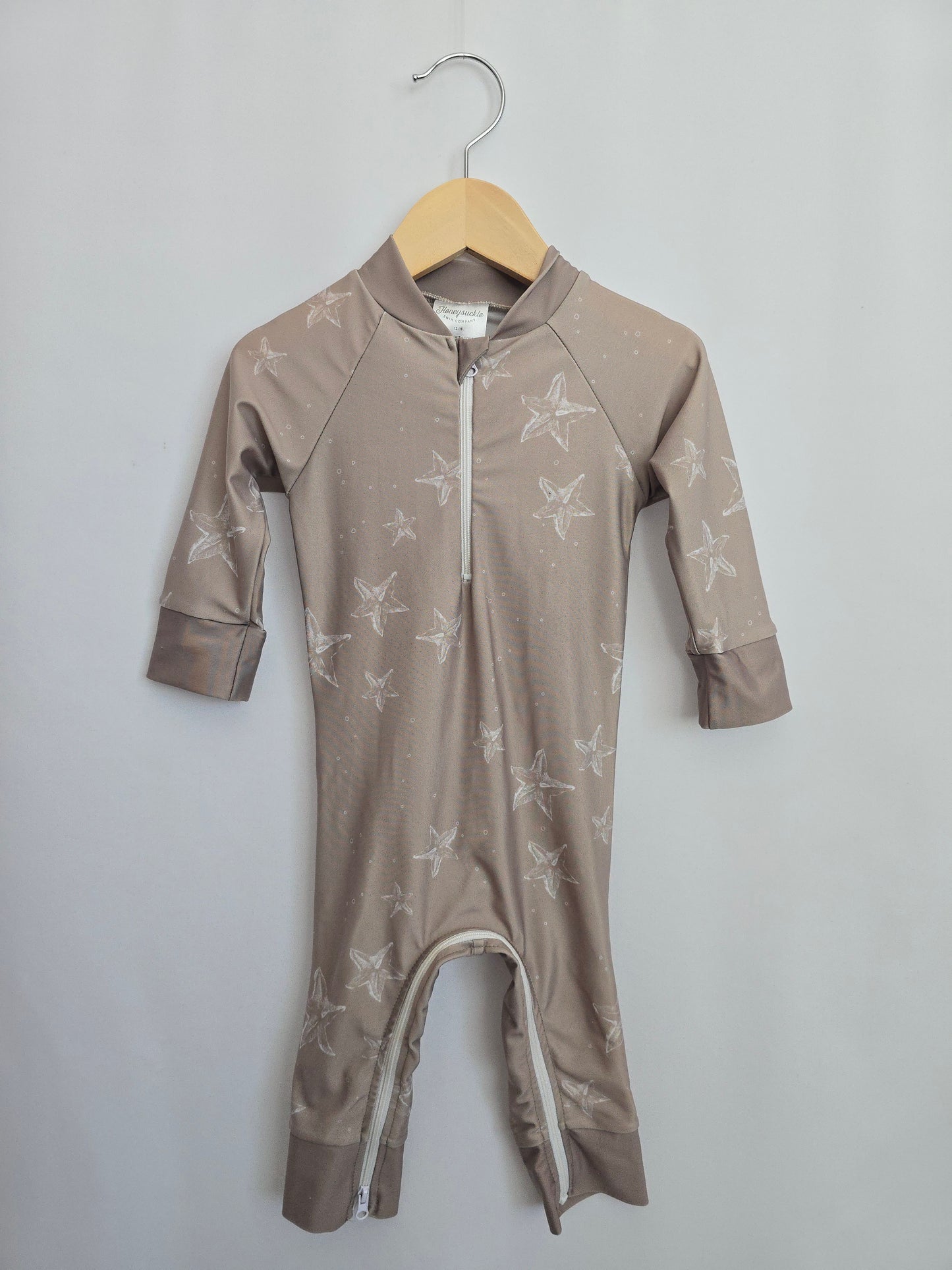 PLAY Honeysuckle Starfish Sunsuit • 12-18 months