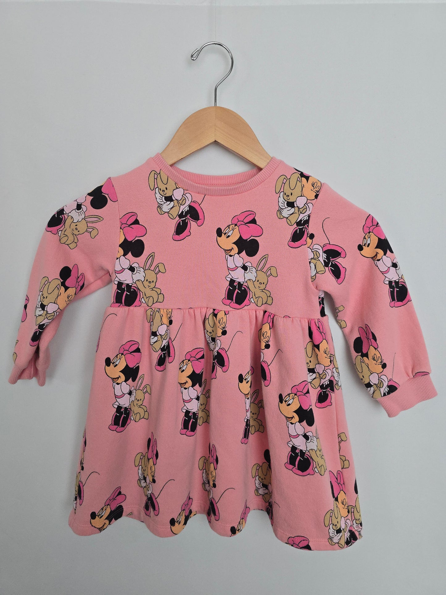 Disney Minnie & Friends Sweatshirt Dress • 3-4 years