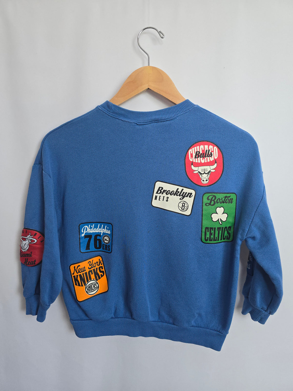 Zara Blue NBA Crewneck • 6 years