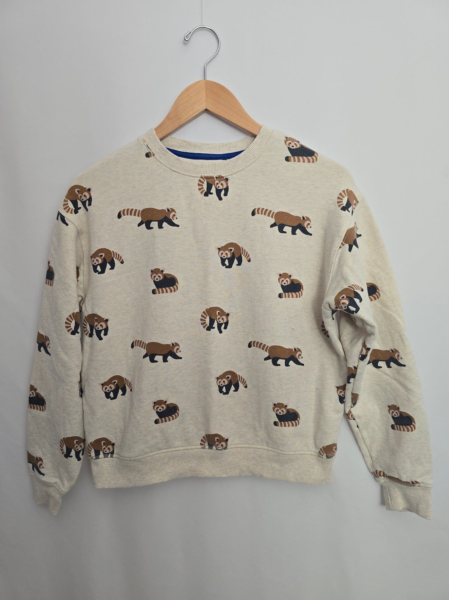Mini Boden Red Panda Crewneck • 11-12 years
