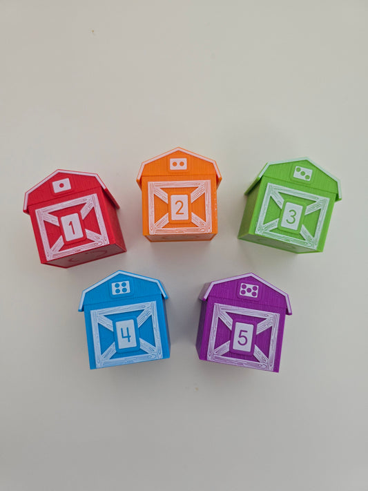 10 Piece Peekaboo Learning Farm