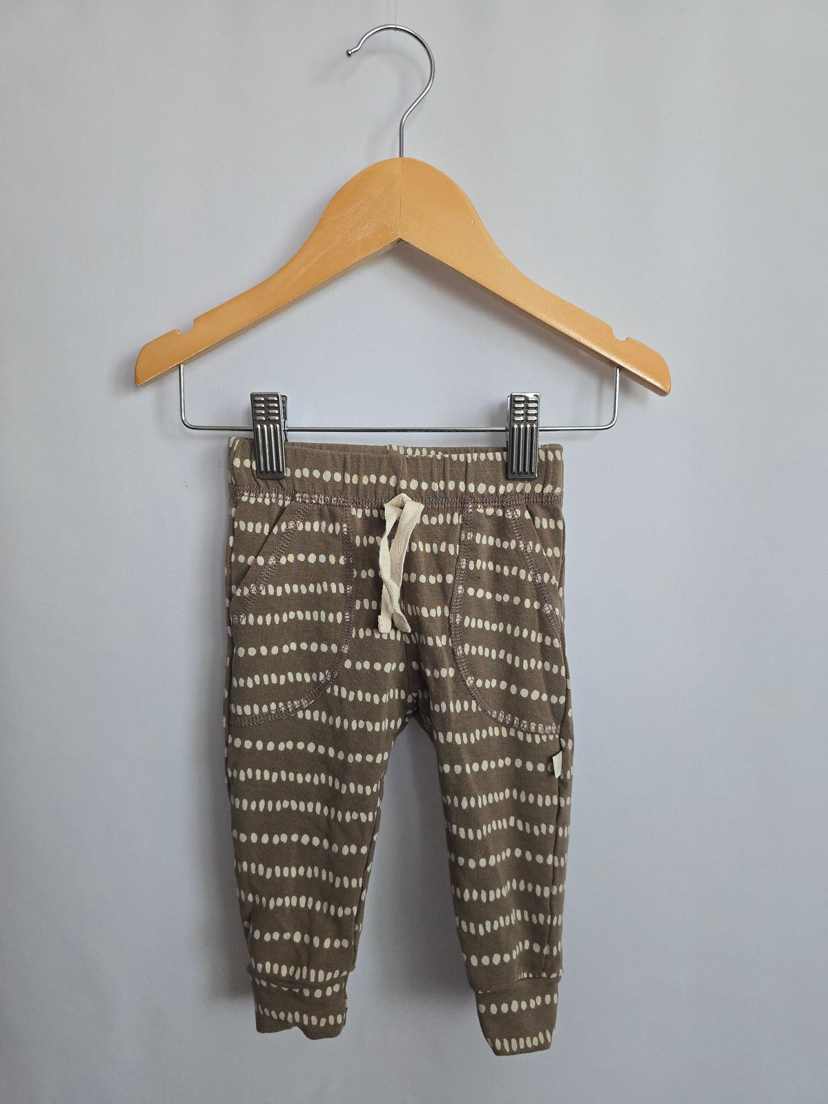 Jax & Lennon Dotted Lines Lounge Pants • 0-6 months