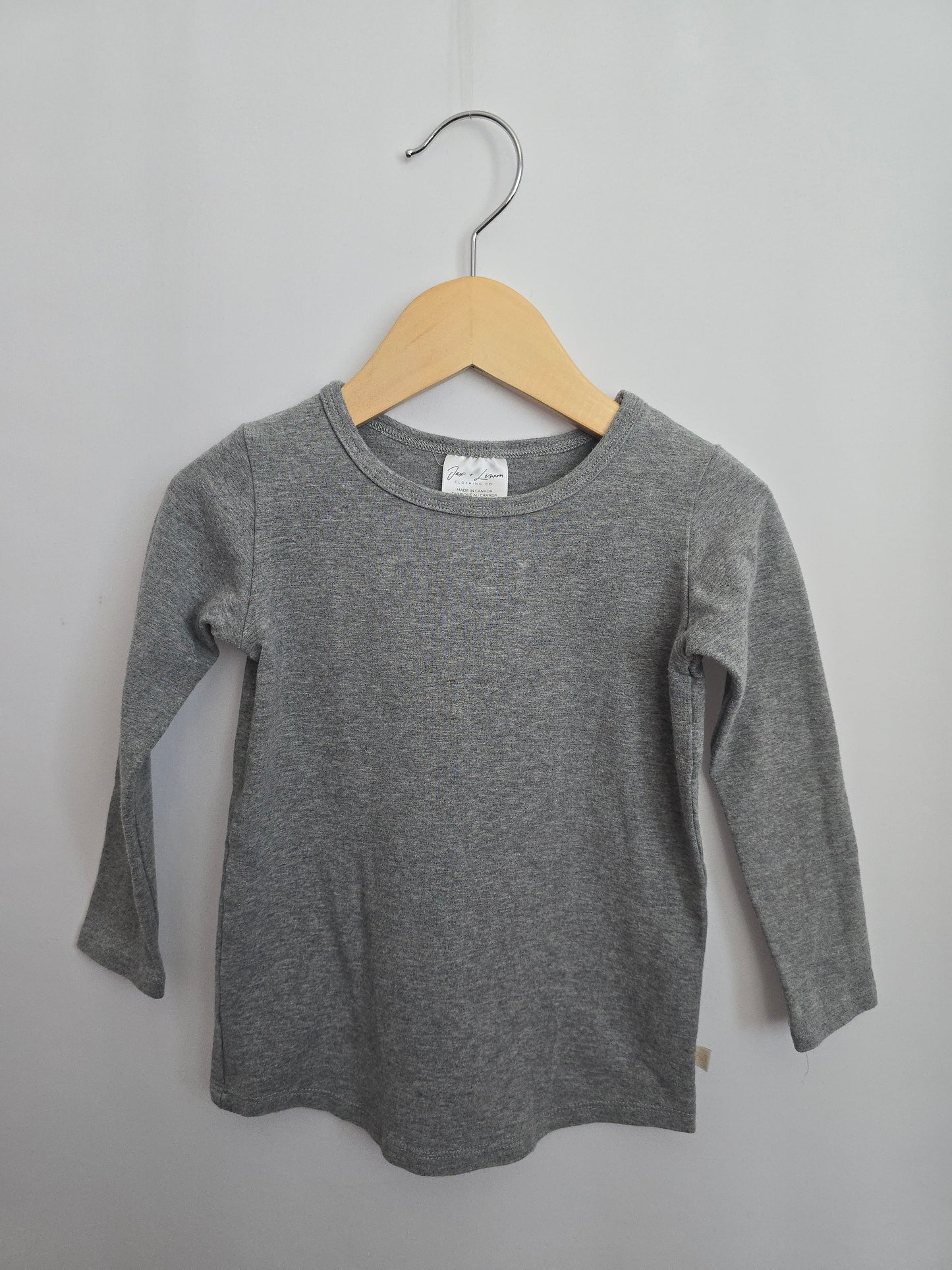 Jax & Lennon Grey Long Sleeve Shirt • 3-4 years